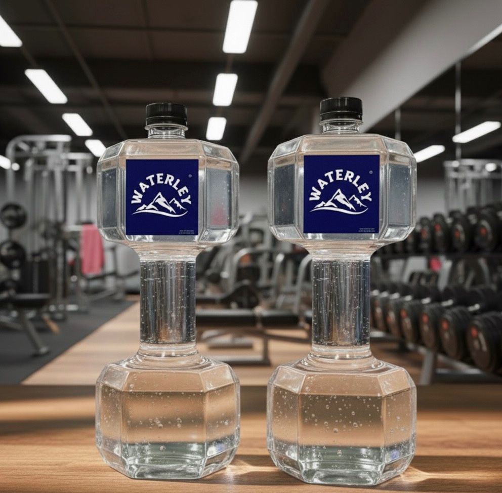 1.5L Dumbbell Water Bottle – Fitness Style Gym Bottle