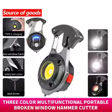 10 in 1 Multifunctional light with lighter