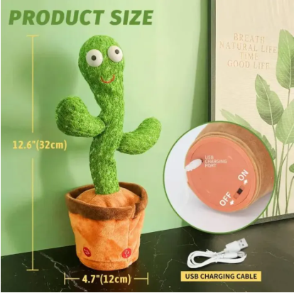 Dancing Cactus Toy