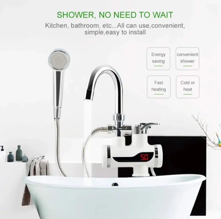 Electric Heating Water Faucet (Without Shower)