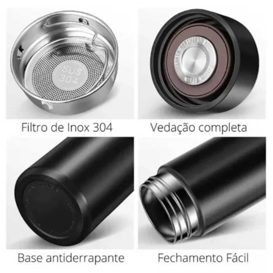 Smart bottel with LED Display